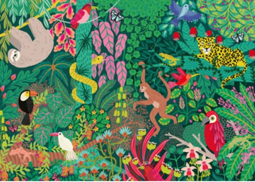 Ravensburger Magical Rain Forrest Puzzle 1000 Pieces