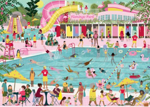 Ravensburger Flamingo Park Puzzle 1000 Pieces