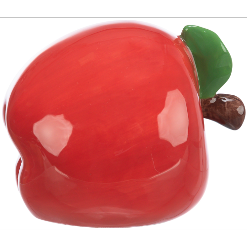 Apple Ceramic House for Small Animals (13 x 10 x 10cm)