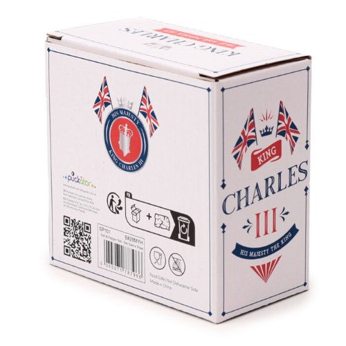 Salt & Pepper Set - King Charles III