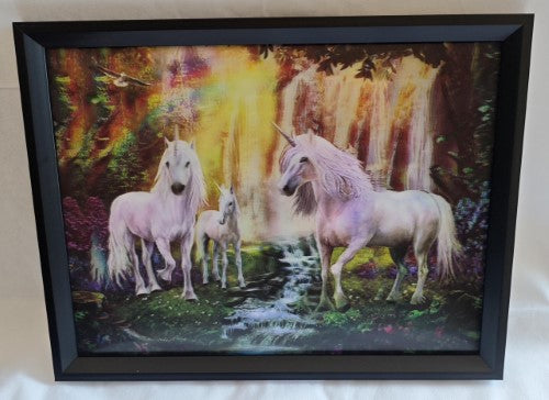 3D Art - Unicorns (30 x 40cm)