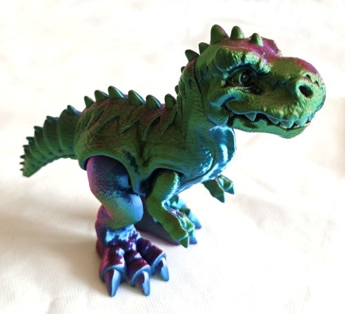 Ornament - 3D Printer Dinosaur B (17.5 x 14 x 13cm)