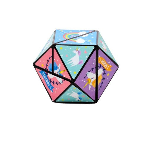 Magic Puzzle Cube Toy - Unicorn