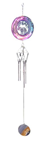 Wind Spinner Windchime - Lucky Elephant (60cm)
