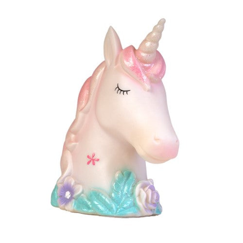 Table Lamp - Pretty Flower Unicorn (21.7 x 14.4 x 25.5cm)