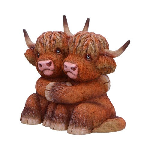 Ornament - Nemesis Now Highland Hug (14.5cm)