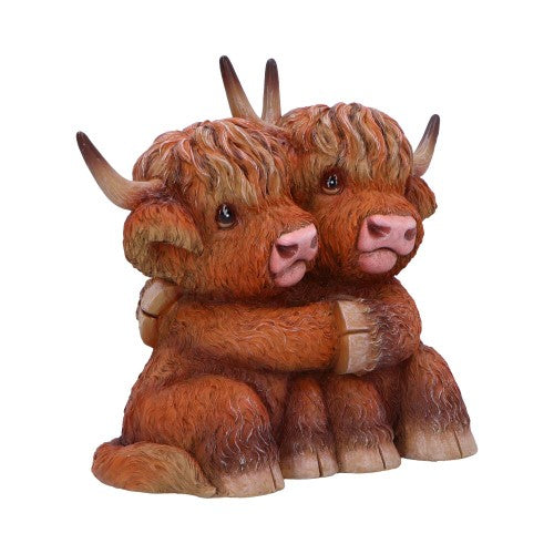 Ornament - Nemesis Now Highland Hug (14.5cm)