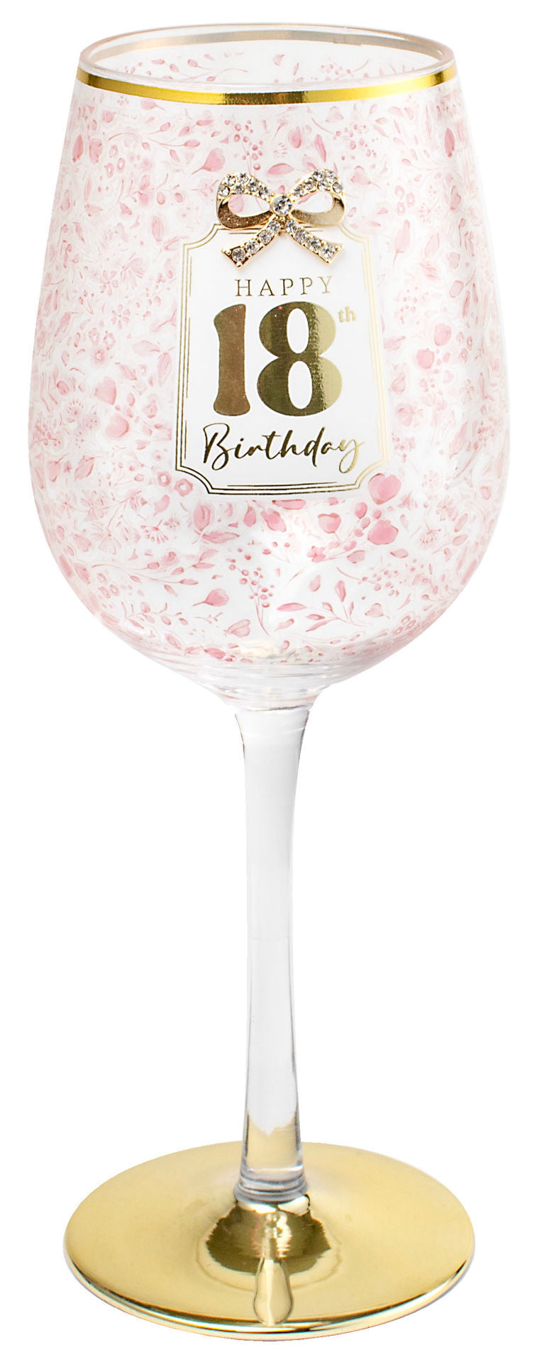 GLASS - 18TH PRETTY BOW (400ML)