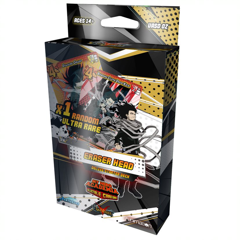 UniVersus My Hero Academia: Heroes Clash Starter Deck Display - Eraser Head