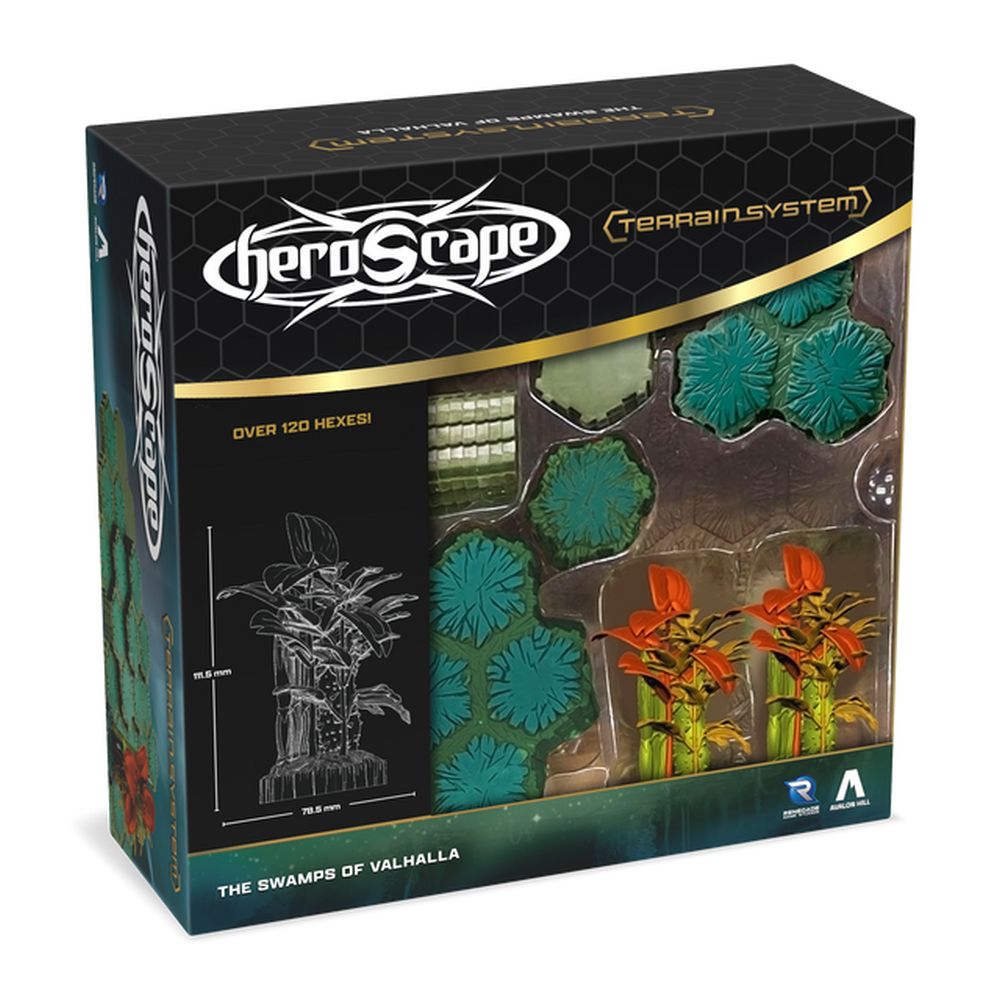 Heroscape - The Swamps of Valhalla Terrain Expansion