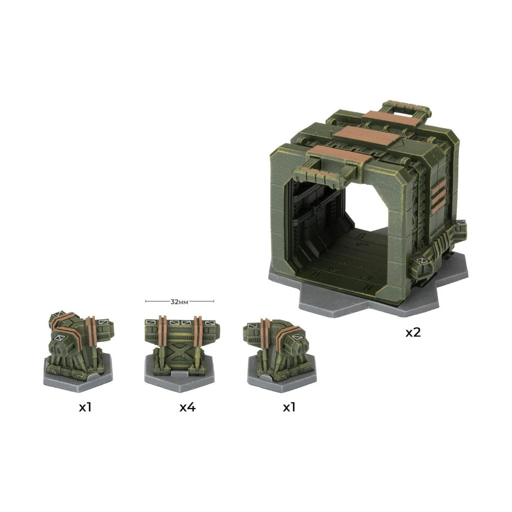 Hextech Terrain: Dropbase Delta - Maintenance Bays