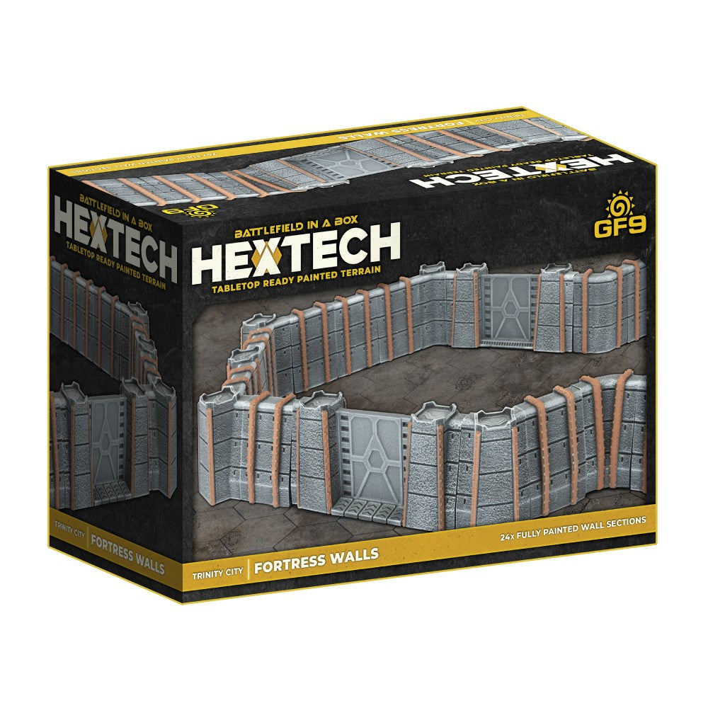 Hextech Terrain: Trinity City - Fortress Walls
