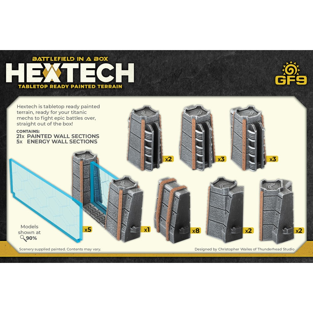 Hextech Terrain: Trinity City - Energy Walls