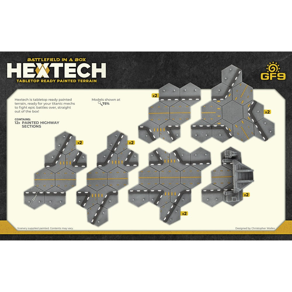 Hextech Terrain: Trinity City - Highway Exits and Tunnels