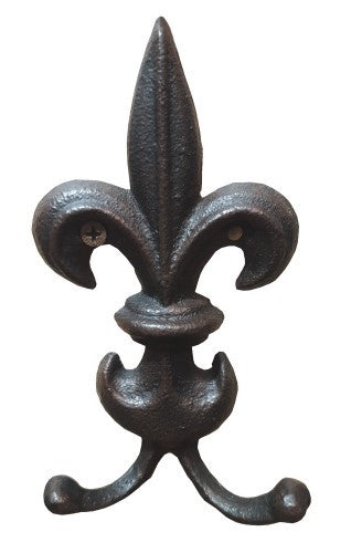 Fleur De Lys Twin Hook LYS - Set of 2
