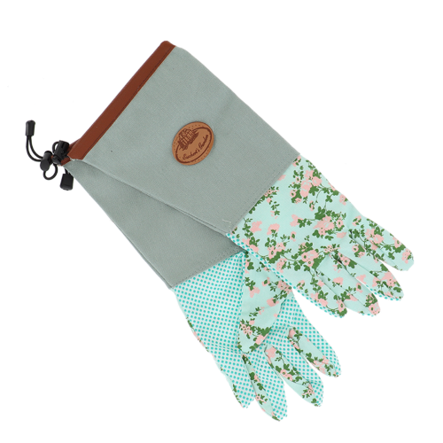 Garden Gloves - Rose Print Long (2 Pairs)
