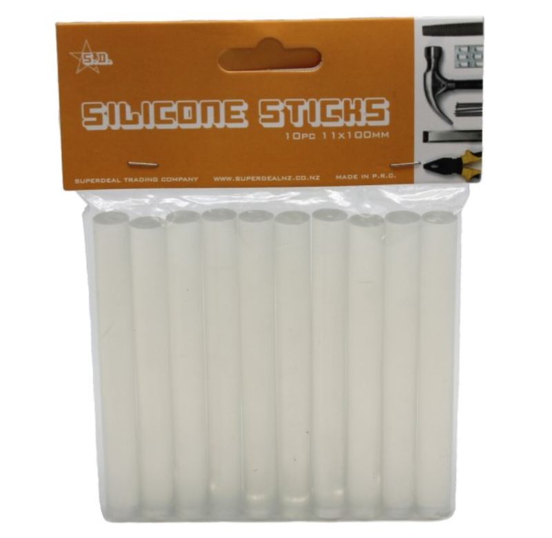 Glue Sticks 11mm x 10cm 10pc