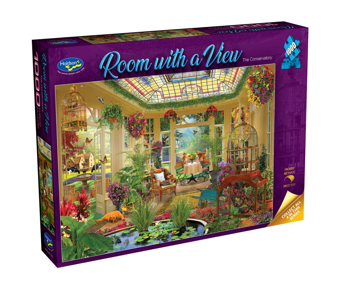 Room with a View the Conservatory Holdson 1000pc Jigsaw Puzzle