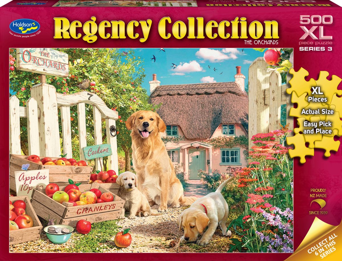 Holdson - Regency Series 3 - The Orchards - 500 Piece XL - Jigsaw Puzzle