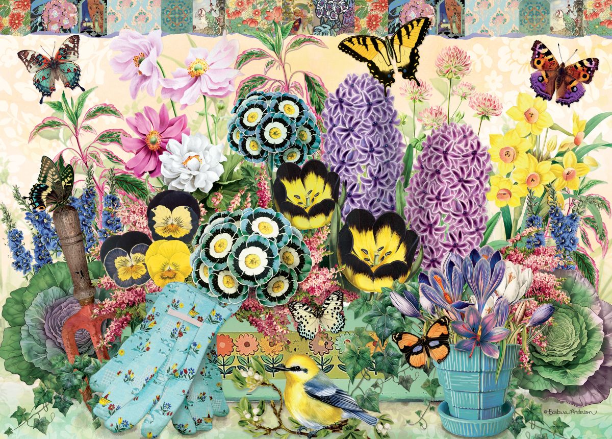 Blossom Bliss Garden Box Holdson 1000pc Jigsaw Puzzle