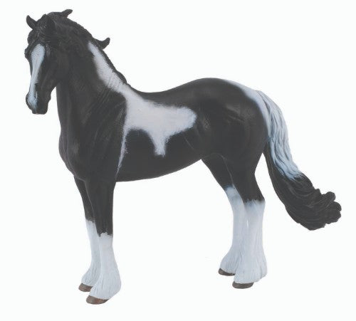XL Barock Pinto Stallion figurine by CollectA, showcasing intricate details, grace, and charm in a stunning collectible piece.