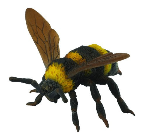 Large CollectA Bumble Bee Figurine, intricately designed, 6.5cm x 4cm, vibrant colors, perfect for nature decor and collectors.