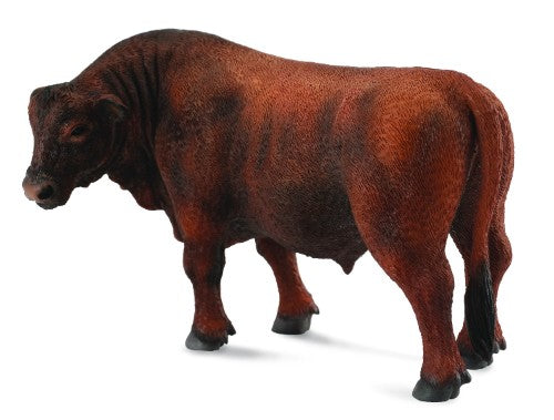 Red Angus Bull Figurine Large - CollectA