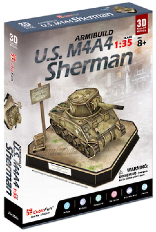3D Puzzles - US M4A4 Sherman