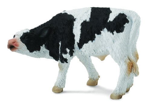 Friesian Calf Suckling Figurine - Small - Collecta