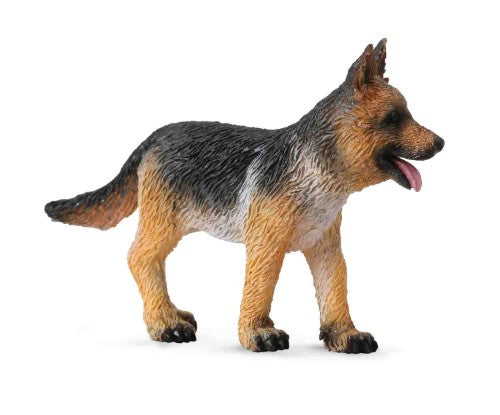German Shepherd Puppy Figurine - Small - Collecta