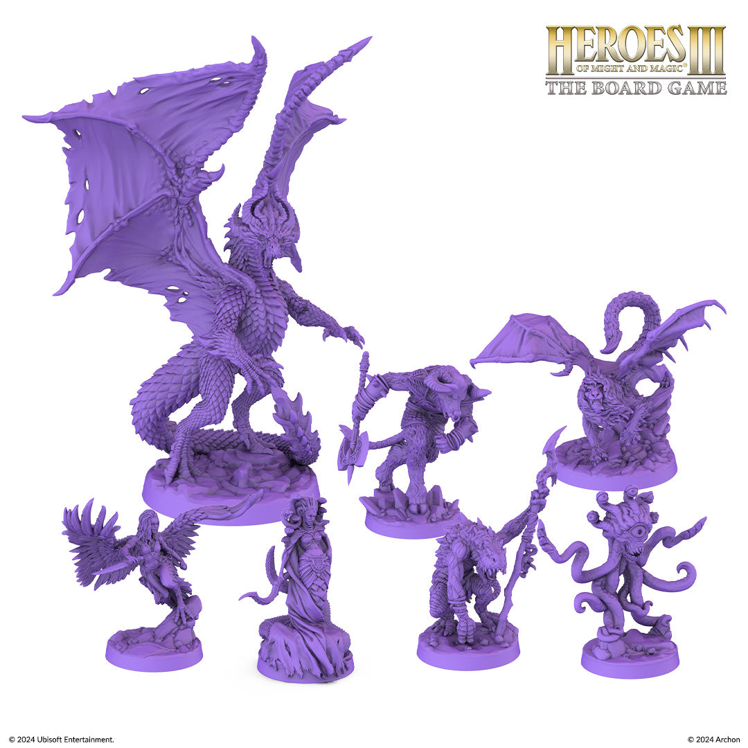 Heroes of Might and Magic III: The Board Game Stretch Goals - Faction Units EN