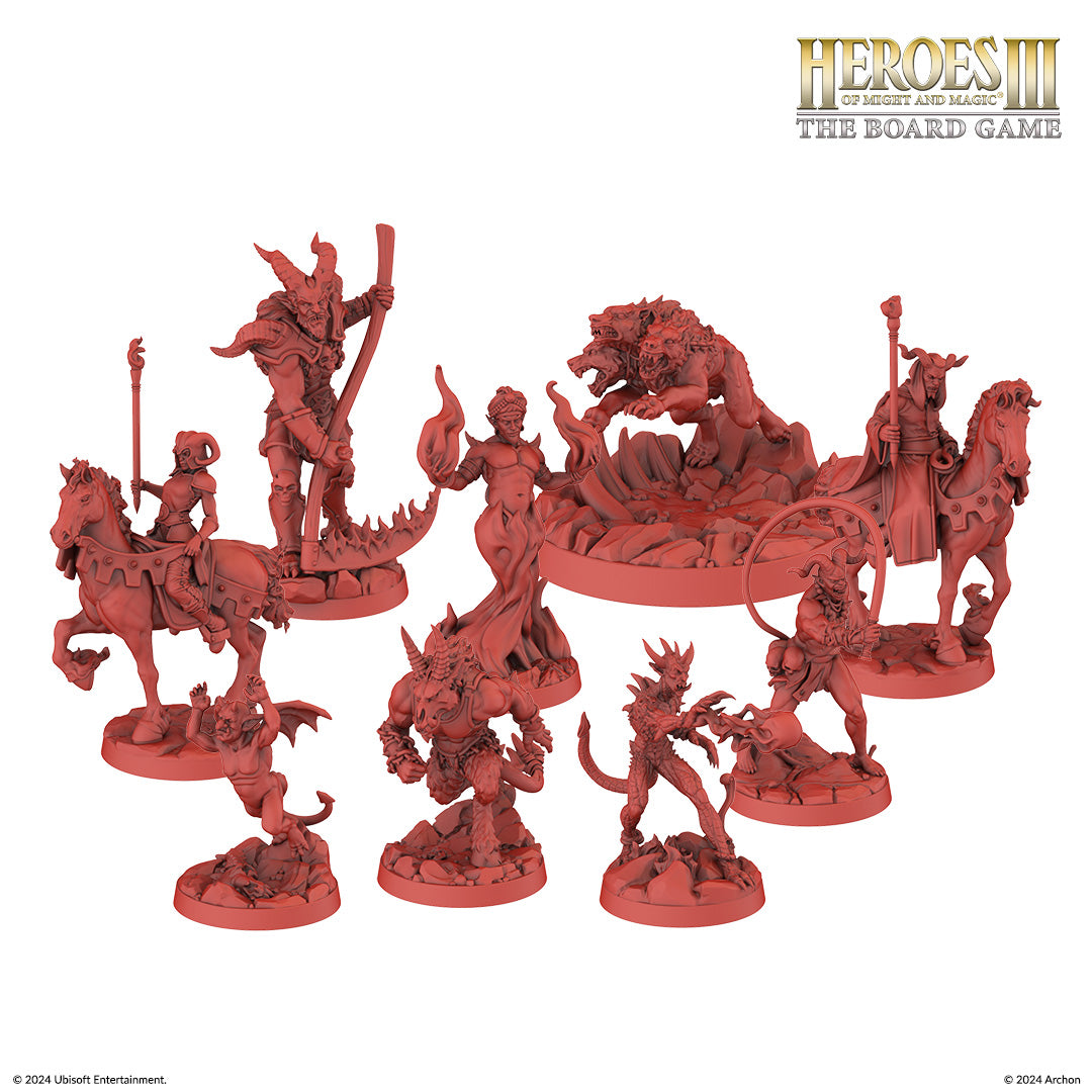 Heroes of Might and Magic III: The Board Game Inferno Expansion EN