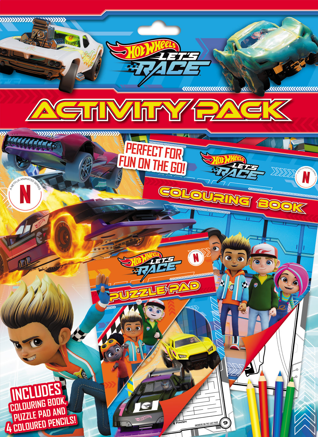 Hot Wheels Let's Race: Activity Pack - Mattel