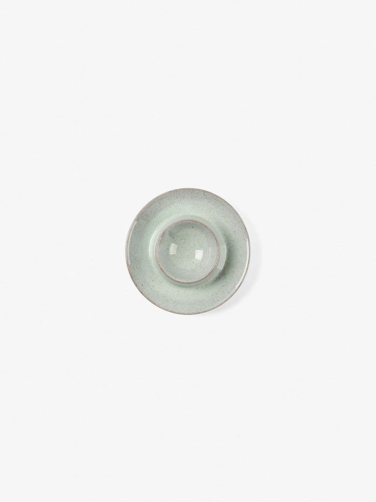 Hottie Bobbie Sage Egg Cup Plate - Sage