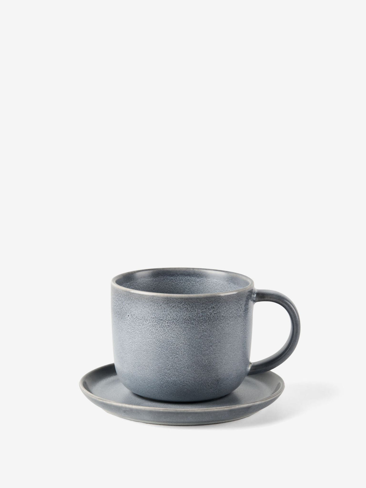 Hottie Bobbie Slate Tea Cup & Saucer - Slate