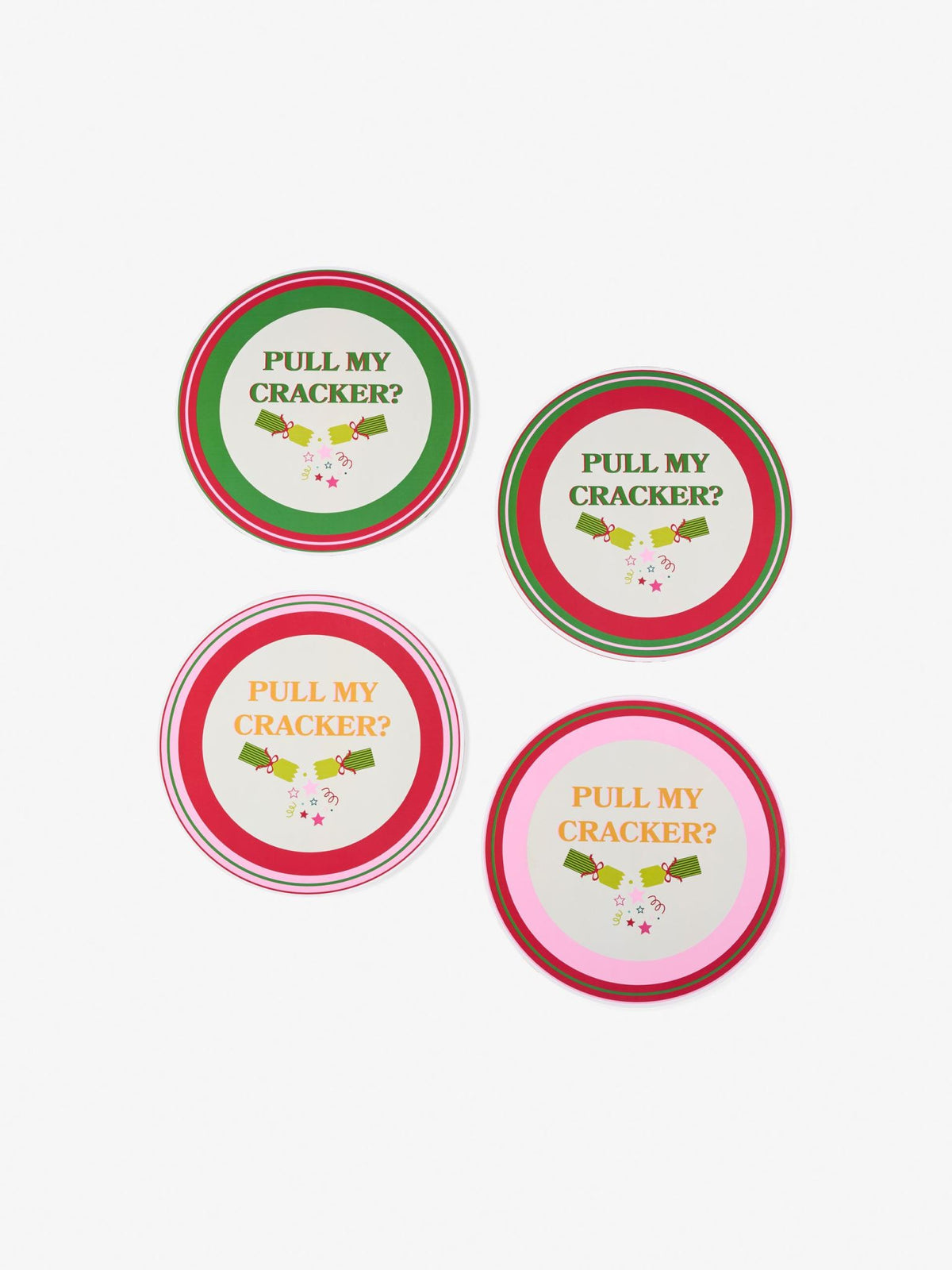 Hottie Jollie Multi 4-Piece Placemats