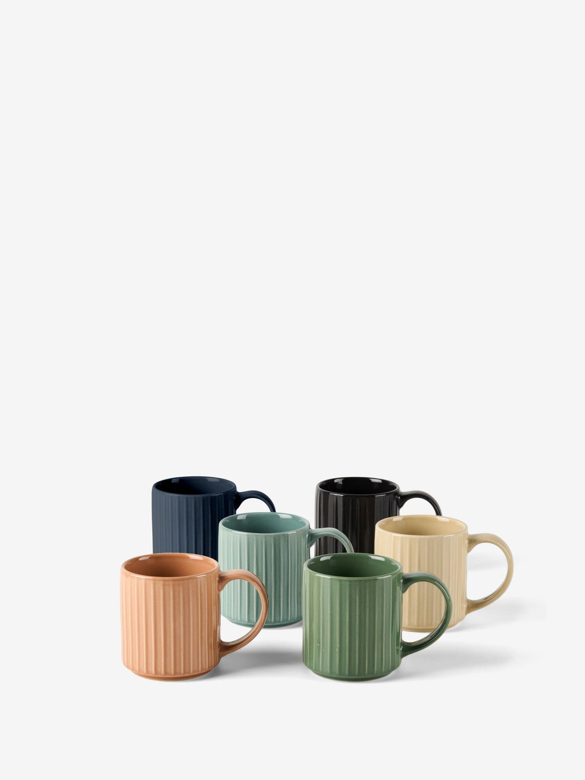 Hottie Ellie Earth 6-Piece Mug Set - Earth