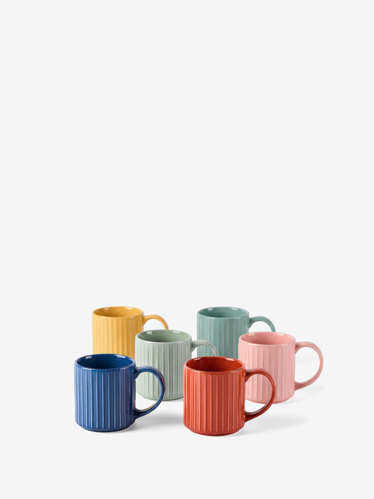 Hottie Ellie Multi 6-Piece Mug Set - Multi