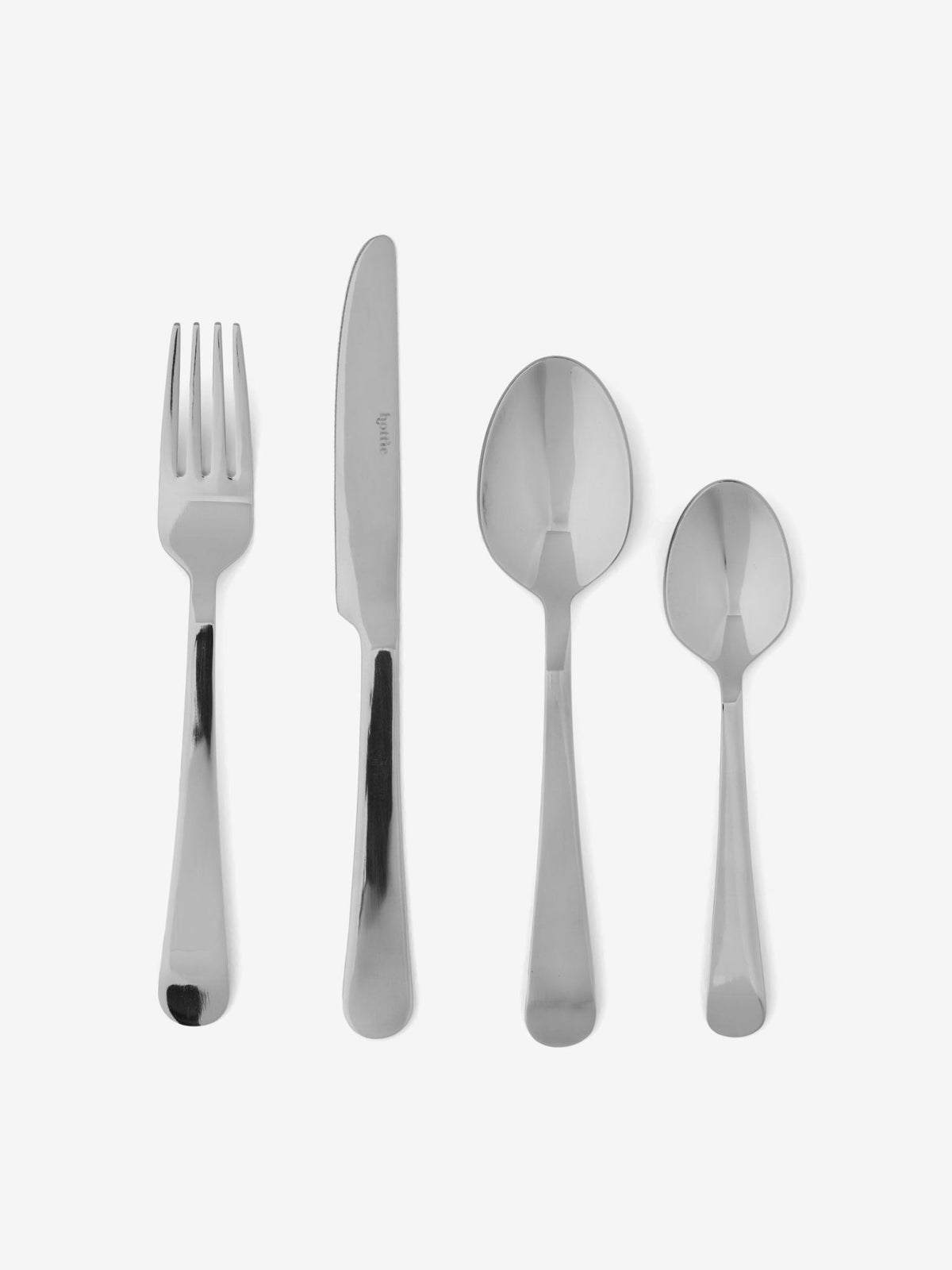 Hottie Jeanie 24-Piece Cutlery Set - Silver