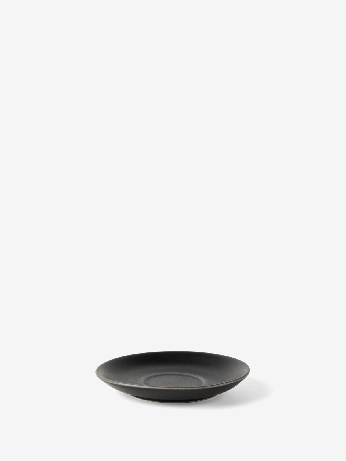 Hottie Mikkie Black Tea Cup & Saucer - Black