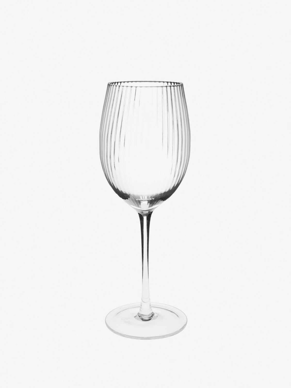 Hottie Ollie 4-Piece Red Wine Glass Set - Clear