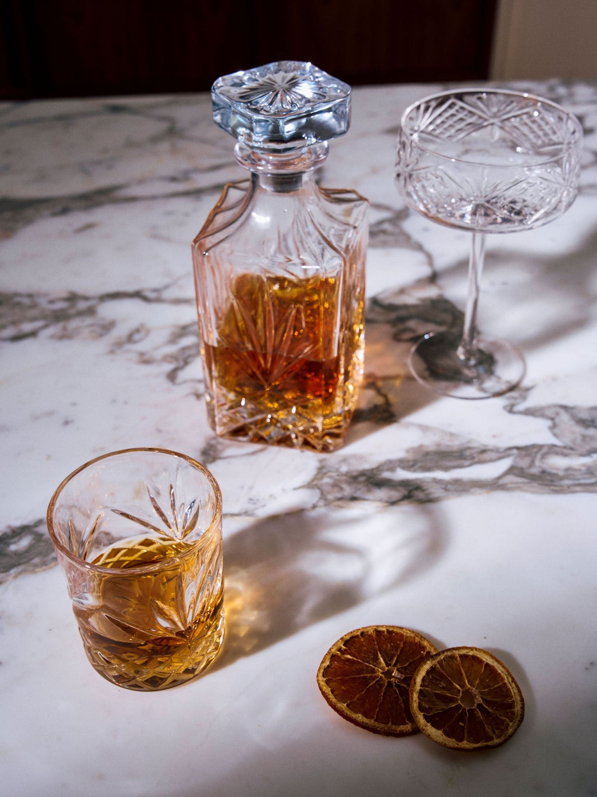 Hottie Jonnie Traditional Decanter - Clear