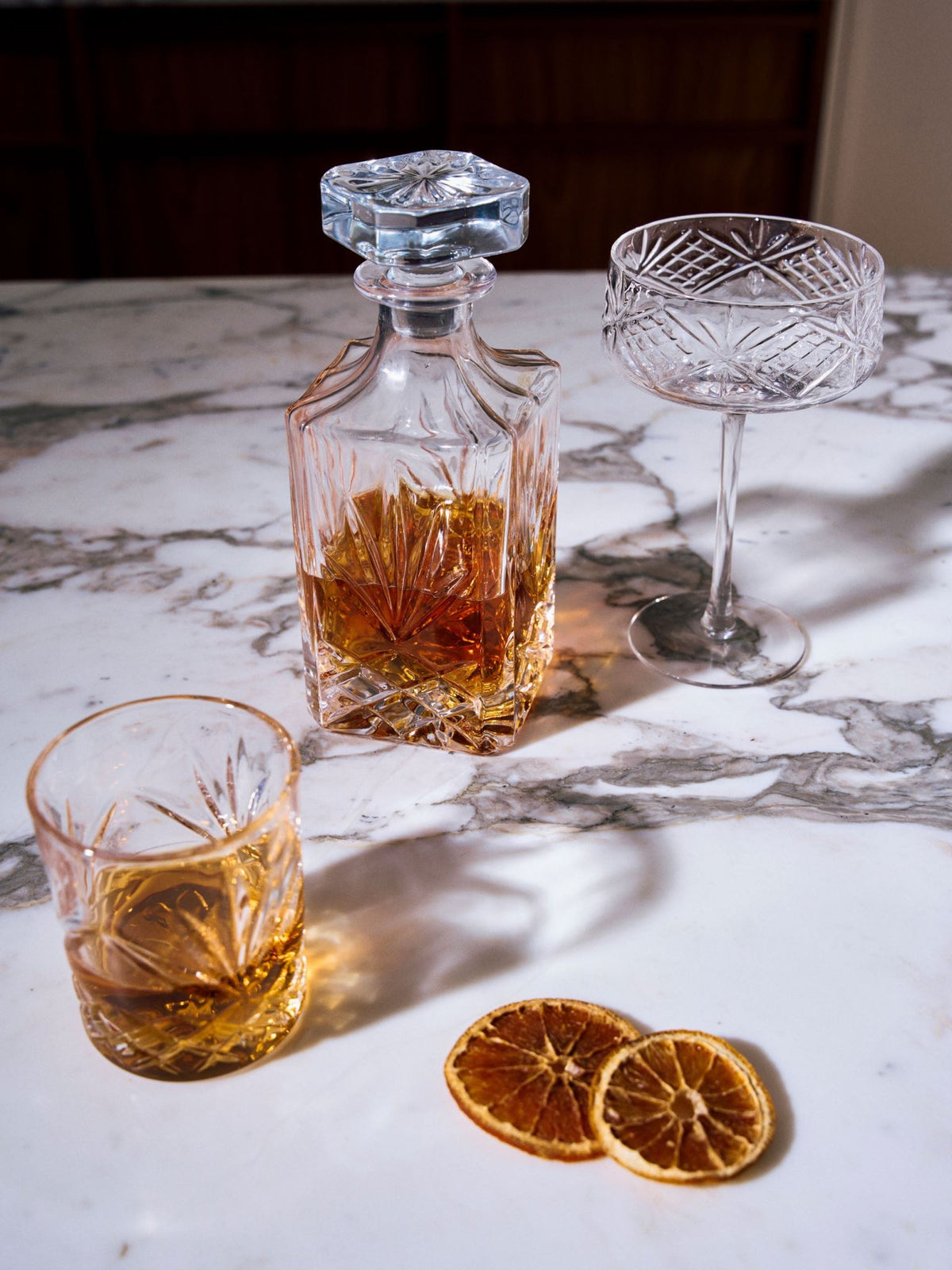 Hottie Jonnie Traditional Decanter - Clear
