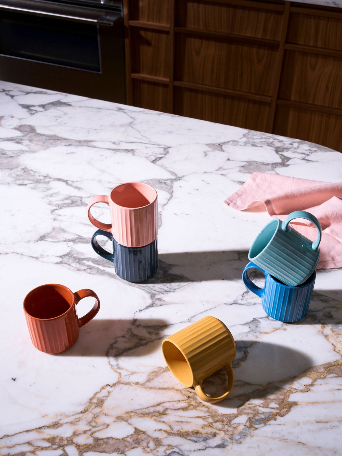 Hottie Ellie Multi 6-Piece Mug Set - Multi