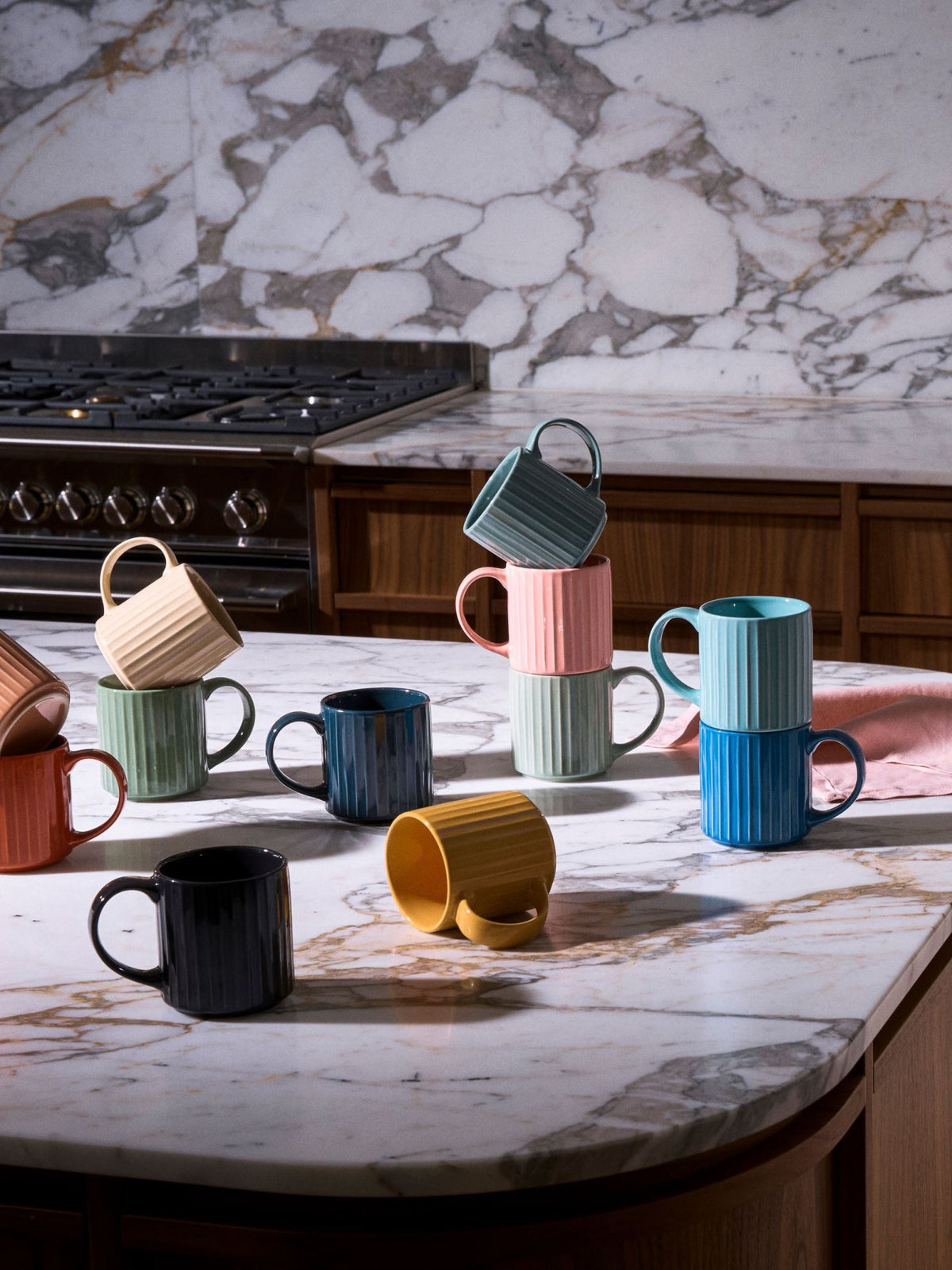 Hottie Ellie Multi 6-Piece Mug Set - Multi