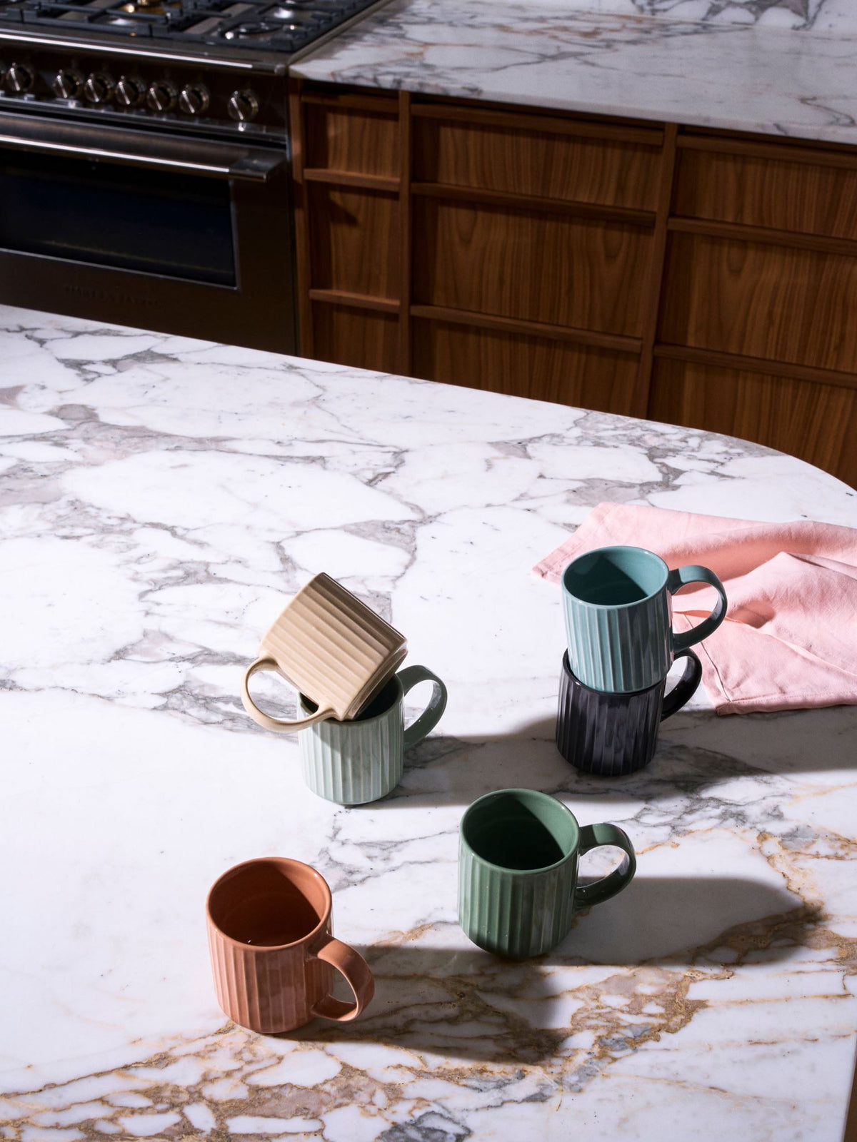 Hottie Ellie Earth 6-Piece Mug Set - Earth