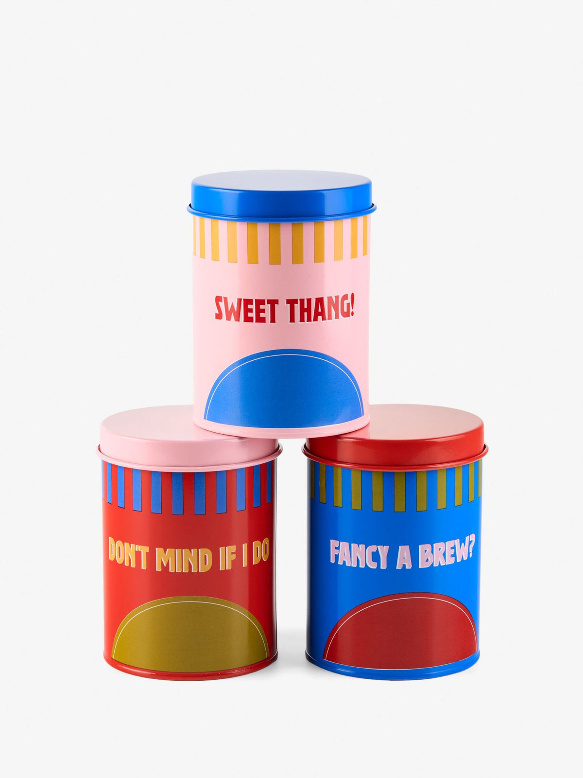 Hottie Sunnie Multi 3-Piece Canister Set - Multi