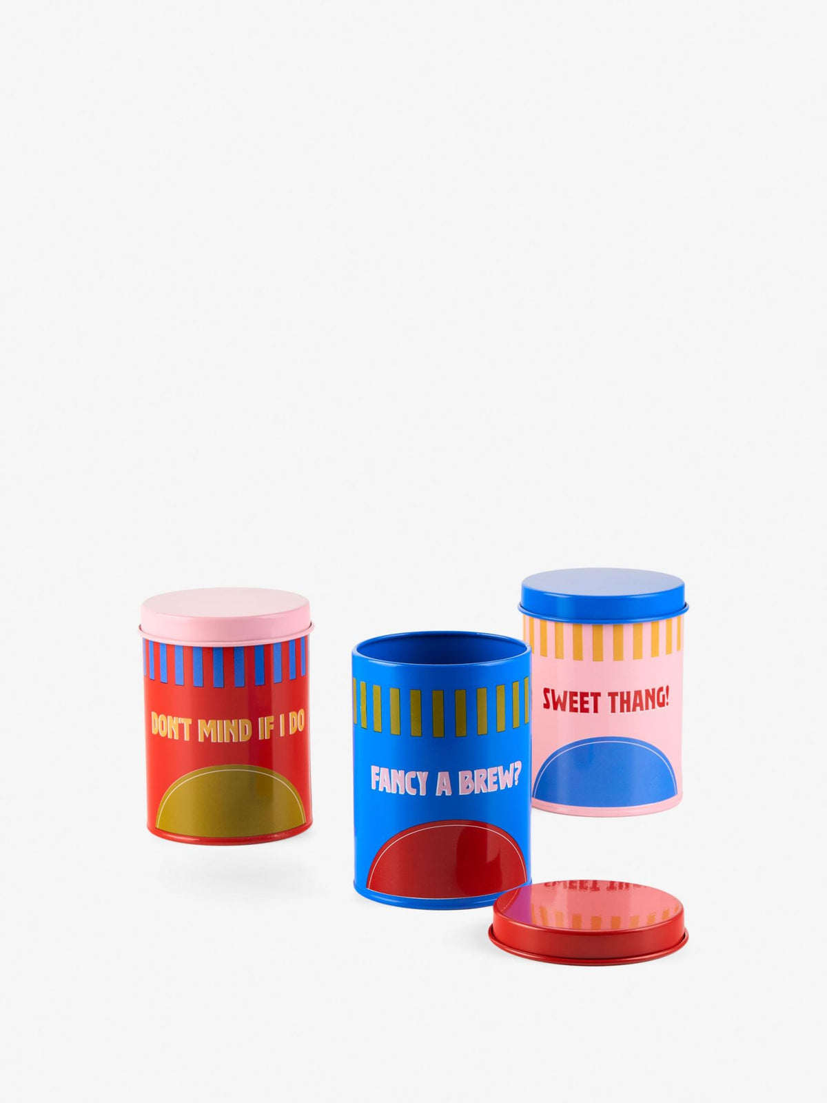 Hottie Sunnie Multi 3-Piece Canister Set - Multi