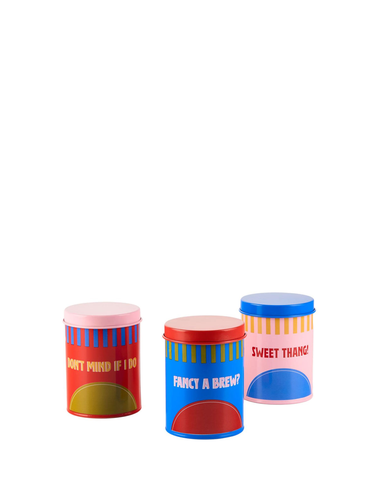 Hottie Sunnie Multi 3-Piece Canister Set - Multi