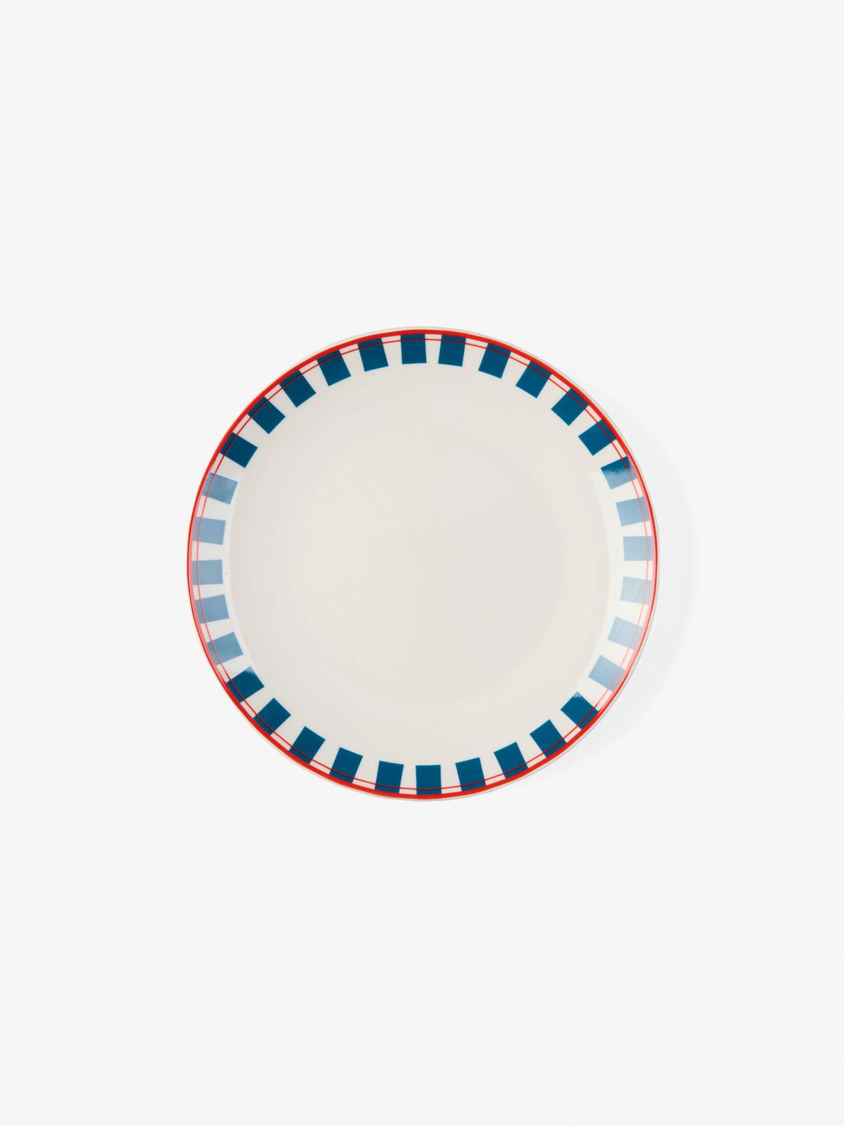 Hottie Winnie Red/Blue 12-Piece Dinner Set - Red/Blue